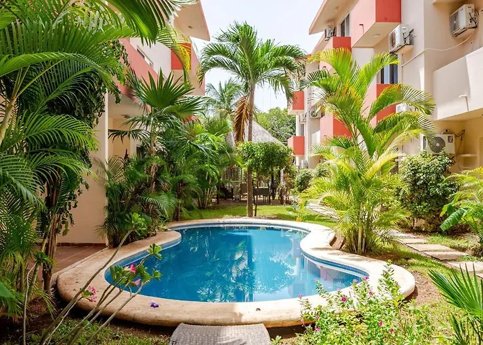 Refugio De Paz Playacar Walk To The Or Downtown Apartamento